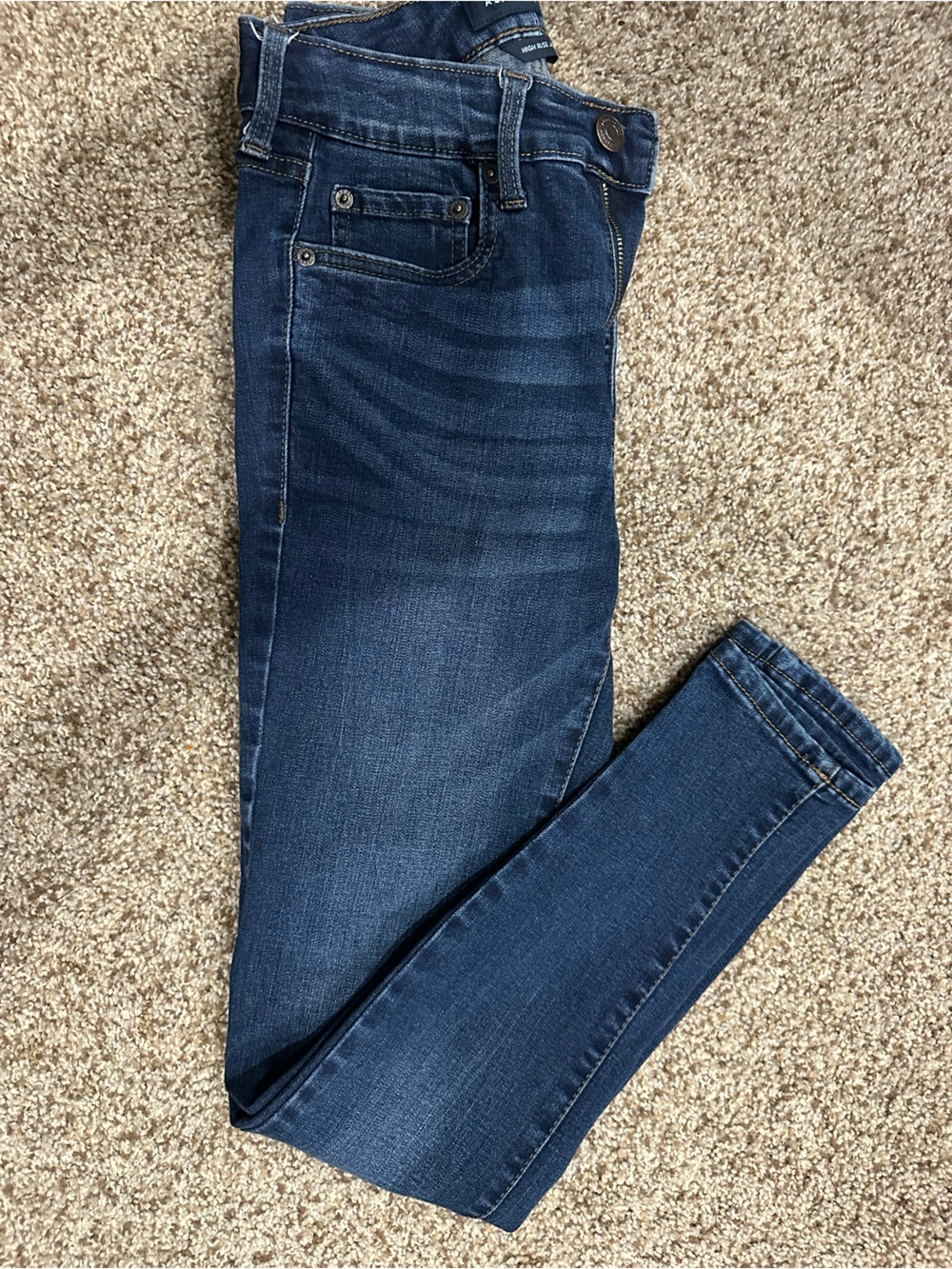 Aeropostale Dark Blue Women's Jeggings - Stretch Denim